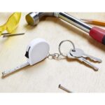 PRO 018 B - LLAVERO FLEXÓMETRO MEASURE BLANCO (BLANCO / PLASTICO) - Imagen 2