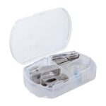 PRO 519 - MINI KIT DE ESCRITORIO (TRANSPARENTE / METAL / PLASTICO)