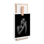 PRT 120 BE - PORTARRETRATO KROMERIZ (BEIGE / MADERA) - Imagen 3