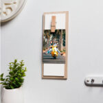 PRT 120 BE - PORTARRETRATO KROMERIZ (BEIGE / MADERA) - Imagen 4