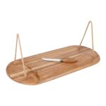 PWT 010 BE - SET DRAKE (BEIGE / MADERA ACACIA / METAL) - Imagen 6