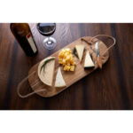 PWT 010 BE - SET DRAKE (BEIGE / MADERA ACACIA / METAL) - Imagen 4