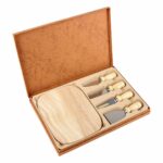 PWT 030 - SET ASTURIAS (BEIGE / MADERA CAUCHO / METAL) - Imagen 5