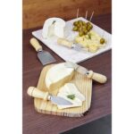 PWT 030 - SET ASTURIAS (BEIGE / MADERA CAUCHO / METAL) - Imagen 2