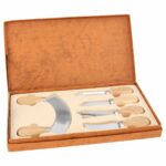 PWT 050 - SET VALENCIA (BEIGE / MADERA CAUCHO / METAL) - Imagen 5