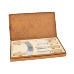 PWT 050 - SET VALENCIA (BEIGE / MADERA CAUCHO / METAL)
