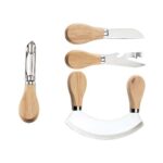PWT 050 - SET VALENCIA (BEIGE / MADERA CAUCHO / METAL) - Imagen 3