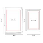 PWT 120 BE - SET DE COCINA RIBEIRA (BEIGE / MADERA CAUCHO / METAL / POLIESTER) - Imagen 4