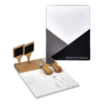 PWT 210 BE - SET DE COCINA DAELI (BEIGE / MARMOL / BAMBU / ACERO INOXIDABLE) - Imagen 3