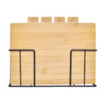 PWT 240 BE - SET DE TABLAS GURI (BEIGE / BAMBU TABLAS / METAL BASE) - Imagen 2