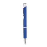 RQ 013 A - BOLÍGRAFO AROS AZUL (AZUL / ALUMINIO) - Imagen 2