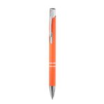 RQ 013 O - BOLÍGRAFO AROS NARANJA (NARANJA / ALUMINIO) - Imagen 3