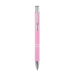 RQ 013 P - BOLÍGRAFO AROS ROSA (ROSA / ALUMINIO)