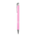 RQ 013 P - BOLÍGRAFO AROS ROSA (ROSA / ALUMINIO) - Imagen 2