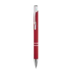 RQ 013 R - BOLÍGRAFO AROS ROJO (ROJO / ALUMINIO) - Imagen 3