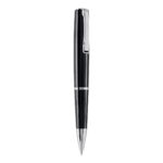 RQ 019 N - BOLÍGRAFO DALLAS NEGRO (NEGRO / ACERO INOXIDABLE) - Imagen 6