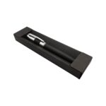 RQ 021 N - BOLÍGRAFO NAVAGIO NEGRO (NEGRO / ACERO INOXIDABLE) - Imagen 3