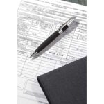 RQ 021 N - BOLÍGRAFO NAVAGIO NEGRO (NEGRO / ACERO INOXIDABLE) - Imagen 4