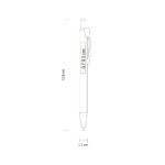 RQ 1010 P - BOLÍGRAFO TIFT ROSA (ROSA / ALUMINIO) - Imagen 4