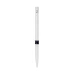 RQ 1020 B - BOLÍGRAFO STYLO BLANCO (BLANCO / METAL)