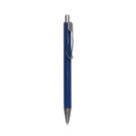 RQ 1105 A - BOLÍGRAFO SOLKI AZUL (AZUL / ALUMINIO)