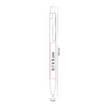 RQ 1110 R - BOLÍGRAFO FURU ROJO (ROJO / ALUMINIO / MADERA) - Imagen 4