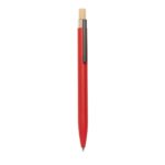 RQ 1110 R - BOLÍGRAFO FURU ROJO (ROJO / ALUMINIO / MADERA)