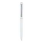 RQ 310 B - BOLÍGRAFO HAVEL BLANCO (BLANCO / ALUMINIO)