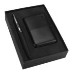 SET 011 N - SET CHOMUTOV (NEGRO / PLASTICO POWER BANK / ACERO INOXIDABLE BOLIGRAFO) - Imagen 9
