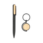 SET 014 N - SET DE OFICINA LAVAUX (NEGRO / METAL / BAMBU) - Imagen 5