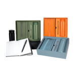 SET 016 A - SET BIRKIN AZUL (AZUL / ACERO INOXIDABLE / PLASTICO / CURPIEL / CARTON) - Imagen 8
