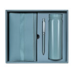 SET 016 A - SET BIRKIN AZUL (AZUL / ACERO INOXIDABLE / PLASTICO / CURPIEL / CARTON) - Imagen 2