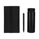SET 016 N - SET BIRKIN NEGRO (NEGRO / ACERO INOXIDABLE / PLASTICO / CURPIEL / CARTON) - Imagen 3