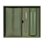 SET 016 V - SET BIRKIN VERDE (VERDE / ACERO INOXIDABLE / PLASTICO / CURPIEL / CARTON) - Imagen 2