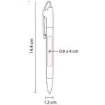 SH 1070 G - BOLÍGRAFO CELIO GRIS OXFORD METALIZADO (GRIS METALICO / PLASTICO / CLIP METALICO) - Imagen 2