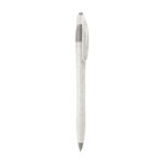 SH 1155 B - BOLÍGRAFO ANTIMICROBIANO PROTECT BLANCO (BLANCO / PLASTICO / FIBRA DE TRIGO)