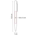 SH 1245 N - BOLÍGRAFO RIGA NEGRO METALIZADO (NEGRO METALICO / ACERO INOXIDABLE) - Imagen 2