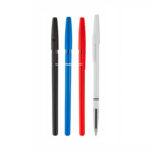 SH 1415 B - BOLÍGRAFO ARROW BLANCO (BLANCO / PLASTICO) - Imagen 3