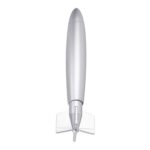 SH 1710 S - BOLÍGRAFO ROCKET (PLATA / PLASTICO) - Imagen 2