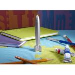 SH 1710 S - BOLÍGRAFO ROCKET (PLATA / PLASTICO) - Imagen 3