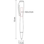 SH 1850 B - BOLÍGRAFO LÁMPARA JASER (BLANCO / PLASTICO) - Imagen 5