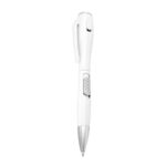 SH 1850 B - BOLÍGRAFO LÁMPARA JASER (BLANCO / PLASTICO) - Imagen 2