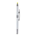 SH 2125 B - BOLÍGRAFO BONDI BLANCO (BLANCO / PLASTICO)