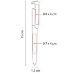 SH 2155 A - BOLÍGRAFO ASHIDA AZUL (AZUL / PLASTICO) - Imagen 6