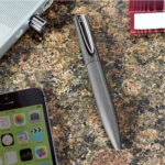 SH 2200 G - BOLÍGRAFO USB 8 GB NEUSS (GRIS METALICO / METAL / PLASTICO) - Imagen 4