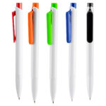 SH 2480 A - BOLÍGRAFO SOPRON AZUL (AZUL / PLASTICO) - Imagen 3