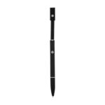 SH 2490 N - BOLÍGRAFO USB 8 GB ROOT NEGRO (NEGRO / ALUMINIO / RUBBER)