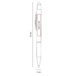 SH 4500 A - BOLÍGRAFO BAO AZUL (AZUL / ALUMINIO / BAMBU) - Imagen 3