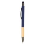 SH 4500 A - BOLÍGRAFO BAO AZUL (AZUL / ALUMINIO / BAMBU)