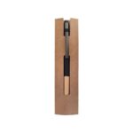 SH 4500 N - BOLÍGRAFO BAO NEGRO (NEGRO / ALUMINIO / BAMBU) - Imagen 2